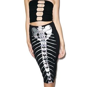 Iron Fist Bone Deep Mermaid skirt